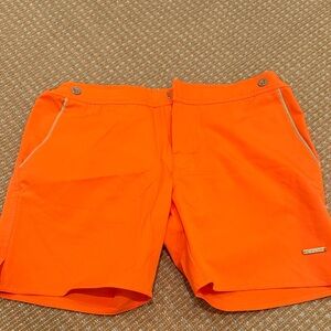 Bright Orange Shorts